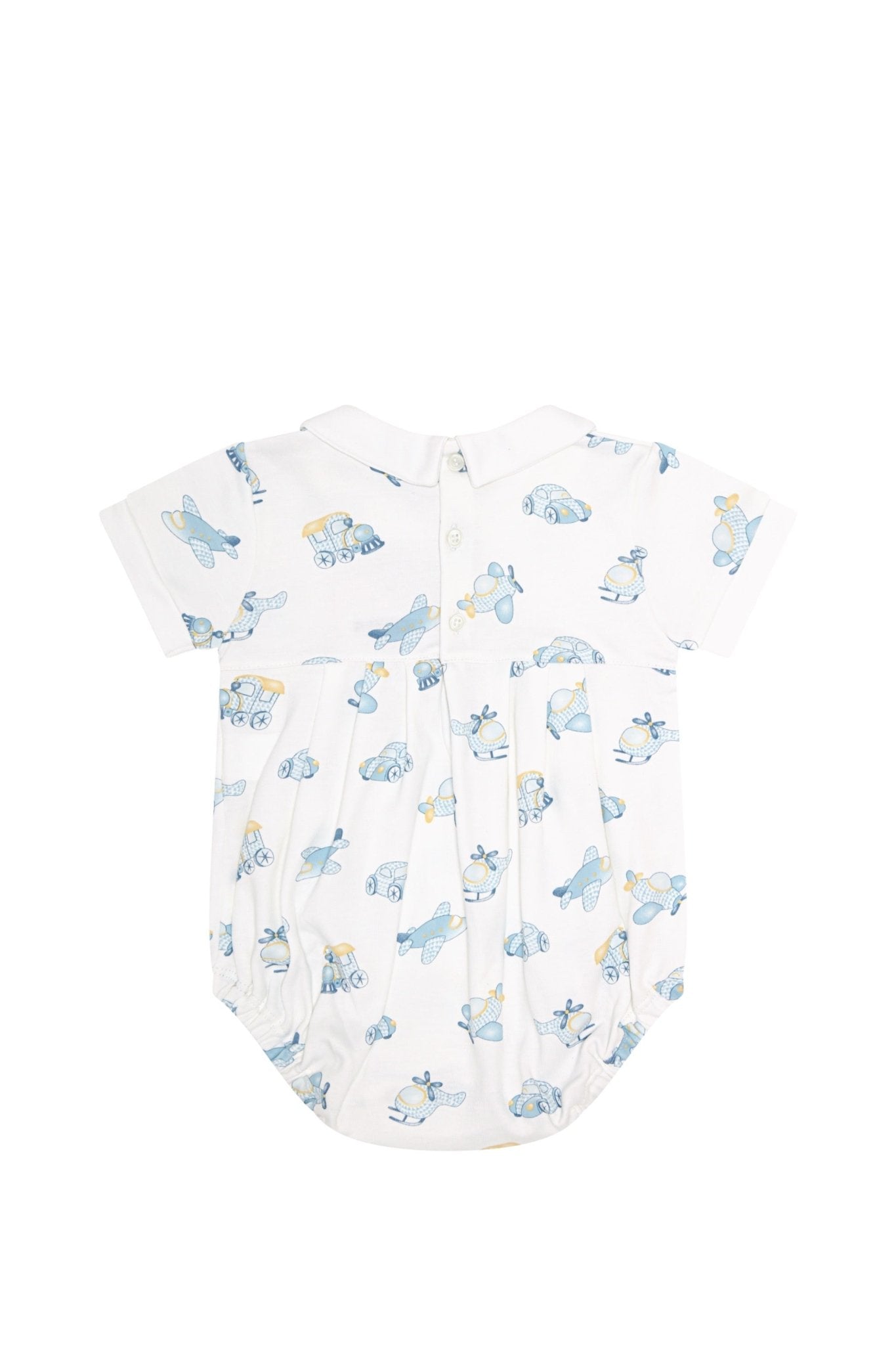 Mini Voyages Pima Cotton Bubble Romper - Blissfully Lavender BoutiqueNella Pima