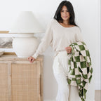 MINKY STRETCH THROW BLANKETS