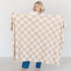 Minky Stretch XL Throw Blanket