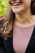 Miraculous Medal Necklace // Gold - Blissfully Lavender BoutiqueBlessed Is She