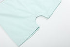 Misty Blue Easter Bunny Smocked Shortalls