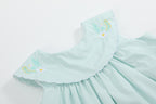 Misty Blue Fuzzy Chickies Dress