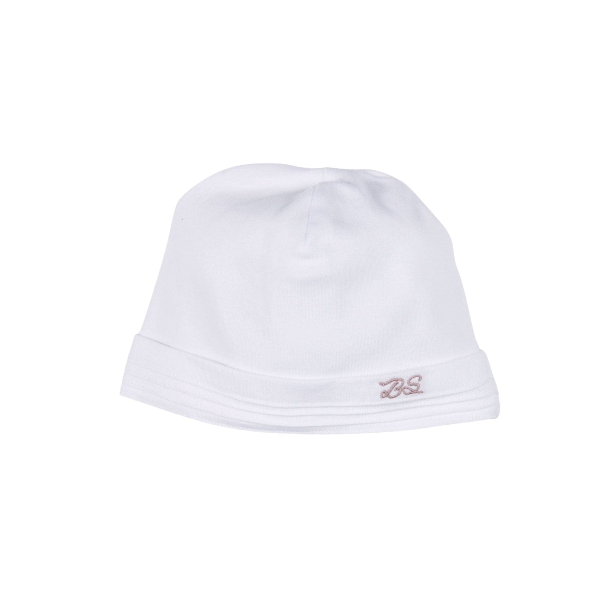 MON BEAU TROUSSEAU | Girls White Cotton Hat - Blissfully Lavender BoutiqueBebe Sweeny