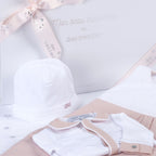 MON BEAU TROUSSEAU | Girls White Cotton Hat - Blissfully Lavender BoutiqueBebe Sweeny