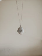 Monstrance Silver Locket - Blissfully Lavender BoutiqueBlessed Is She