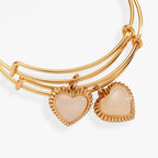 ALEX AND ANI | Mother & Daughter Heart Set of 2