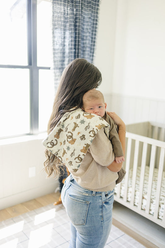 Muslin Burp Cloth - Blissfully Lavender BoutiqueMebie Baby
