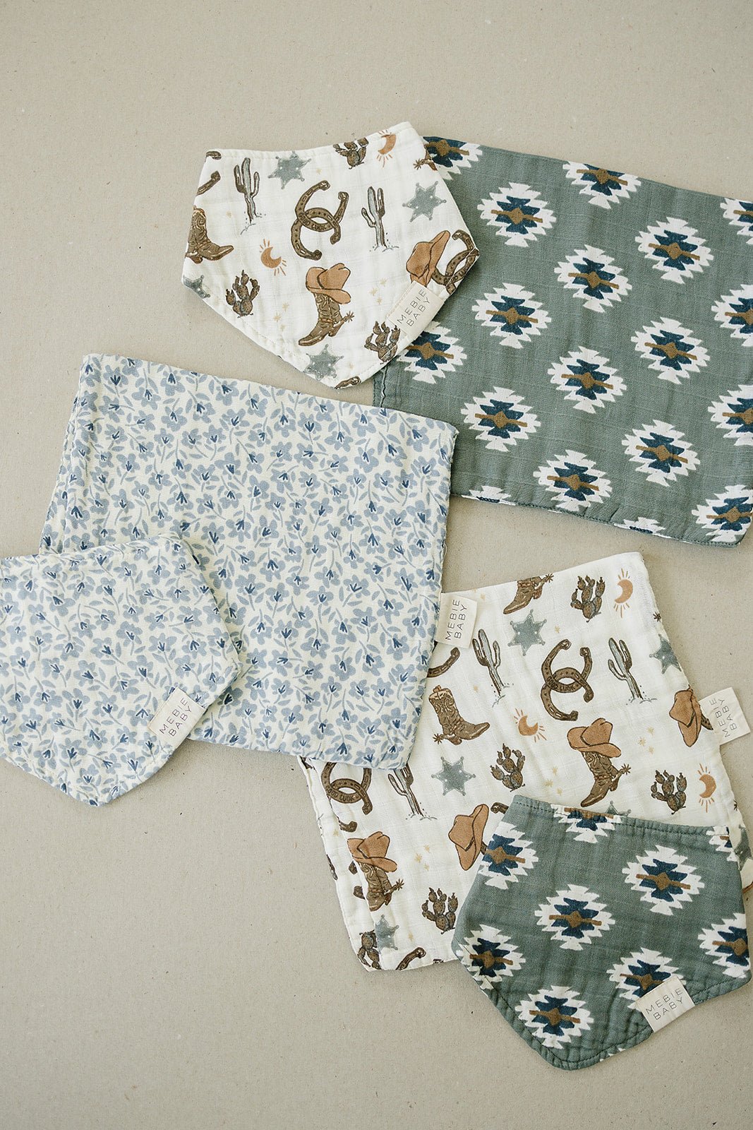 Muslin Burp Cloth - Blissfully Lavender BoutiqueMebie Baby