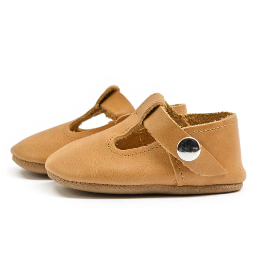 Natural - T - Strap Mary Jane - Soft Sole - Blissfully Lavender BoutiquePiper finn