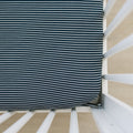 Navy Stripes Bamboo Crib Sheet - Blissfully Lavender BoutiqueMebie Baby