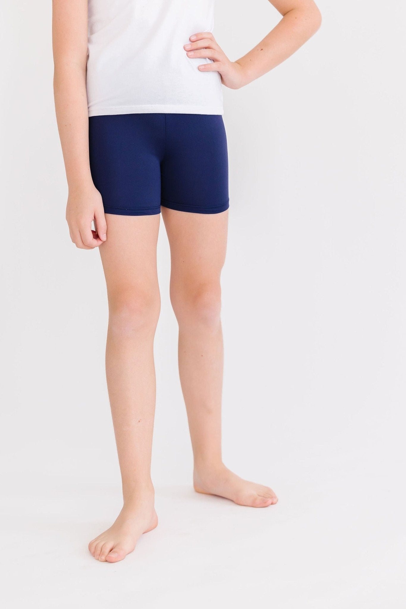 Navy Twirl Shorts - Blissfully Lavender BoutiqueMila & Rose ®