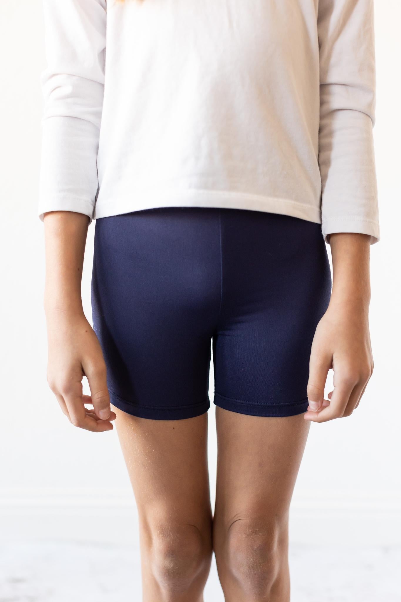 Navy Twirl Shorts - Blissfully Lavender BoutiqueMila & Rose ®