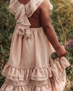 Nellie Ruffle Maxi Dress