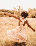 Nellie Ruffle Maxi Dress