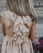 Nellie Ruffle Maxi Dress