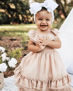 Nellie Ruffle Maxi Dress