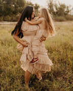 Nellie Ruffle Maxi Dress