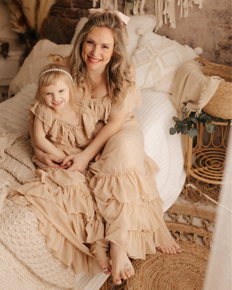 Nellie Ruffle Maxi Dress
