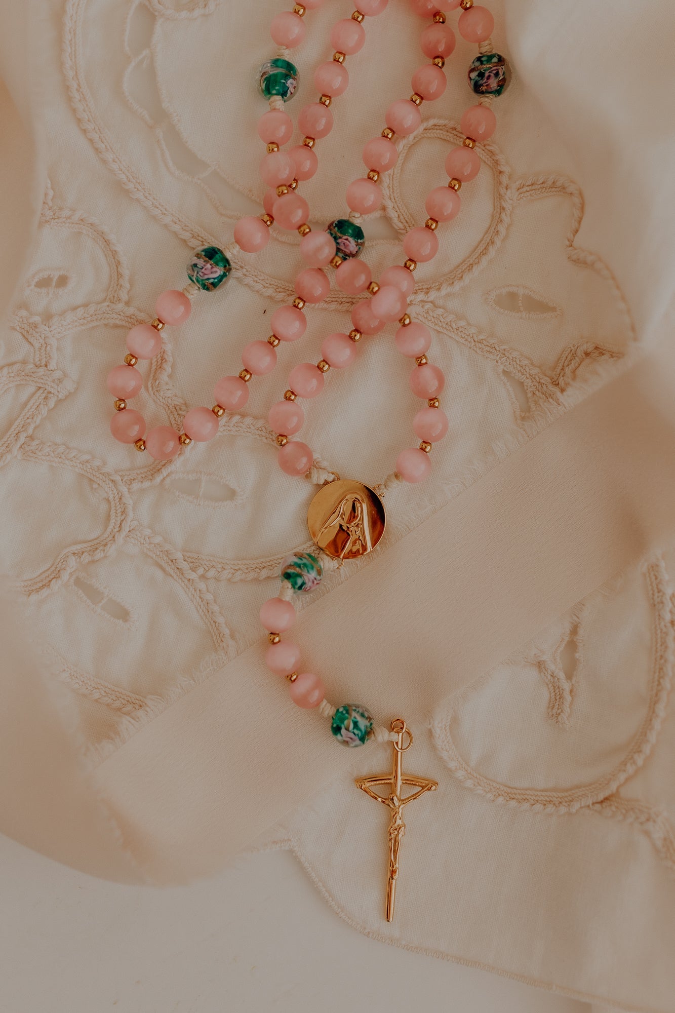 St. Therese of Lisieux Rosary – The Little Flower Beads