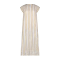 Noa Women's Maxi Kaftan Gold Lurex Stripe