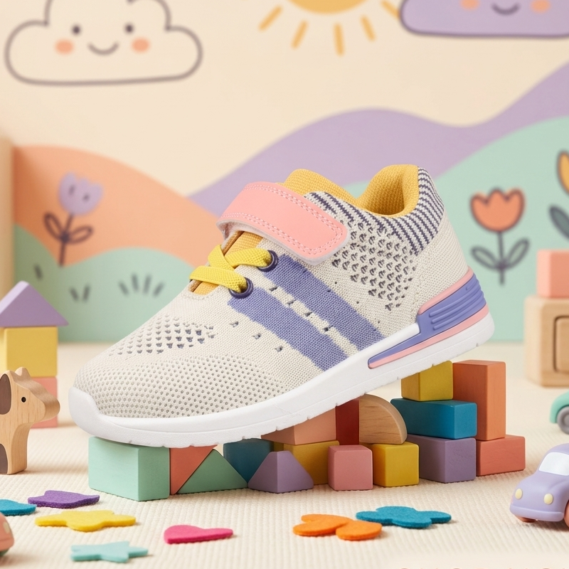 Wynn Girls Hook & Loop Sneaker