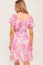 OCEAN WHISPER SKY BLUE WOVEN MINI DRESS - Blissfully Lavender BoutiqueFlying Tomato