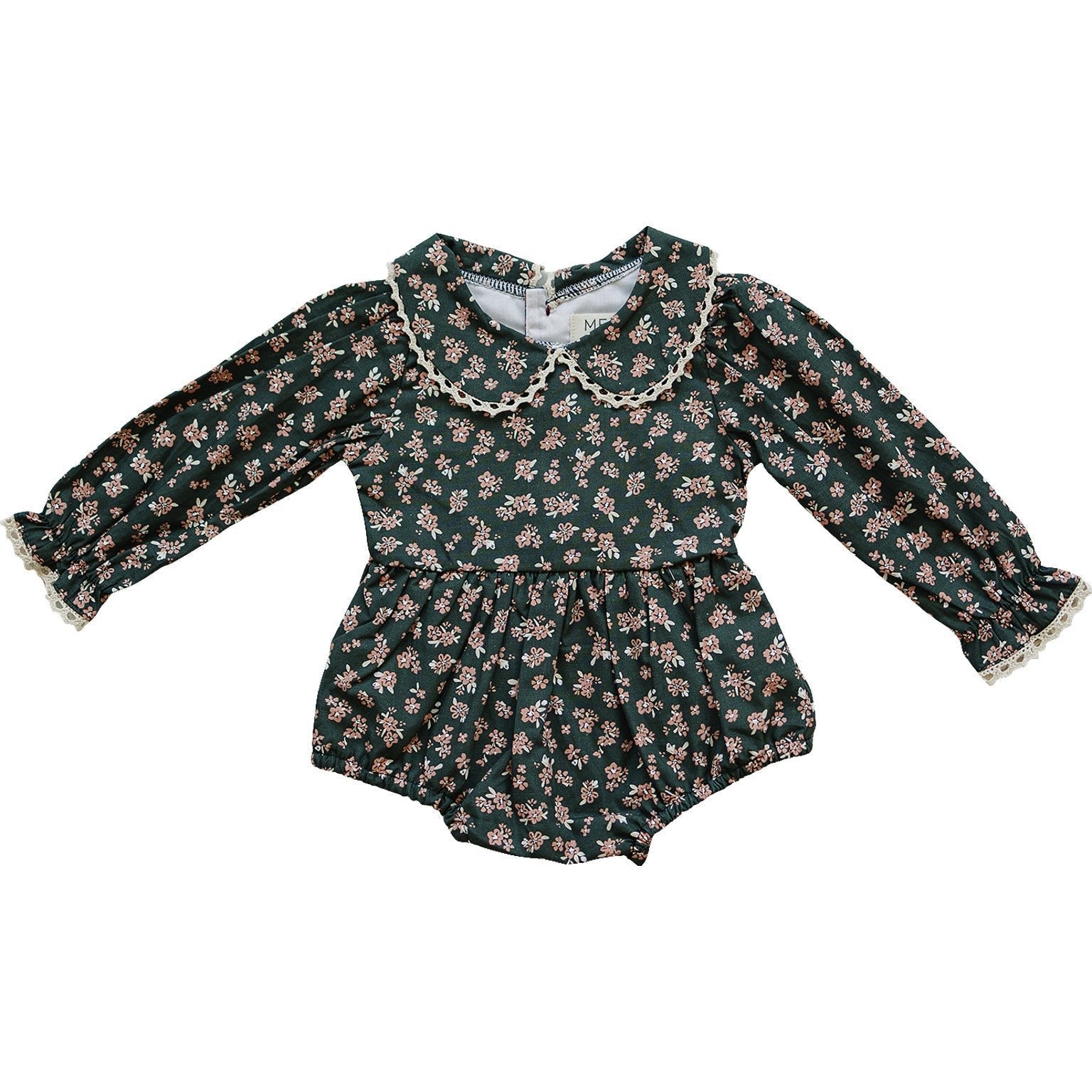 Olive Bloom Bubble Romper - Blissfully Lavender BoutiqueMebie Baby