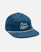 Blue Ora et Labora Corduroy Hat