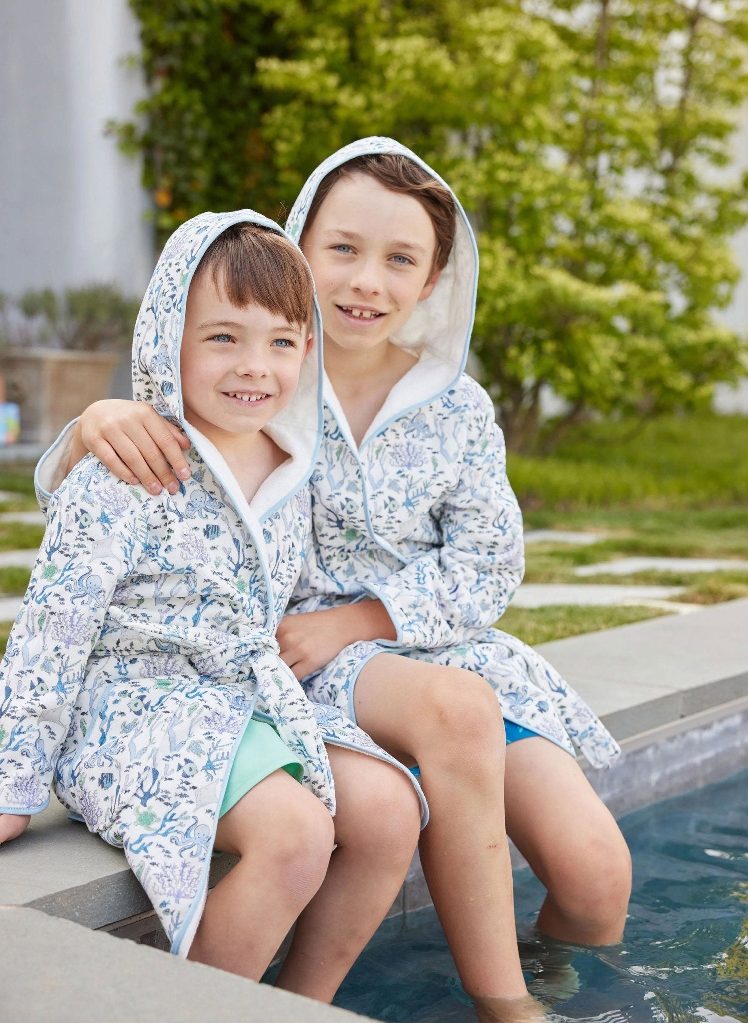 Organic Cotton Bathrobe - Blissfully Lavender BoutiqueTimo & Violet