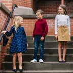 Organic Cotton Ruffle Waist Dress - Blissfully Lavender BoutiqueHope & Henry