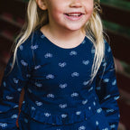 Organic Cotton Ruffle Waist Dress - Blissfully Lavender BoutiqueHope & Henry