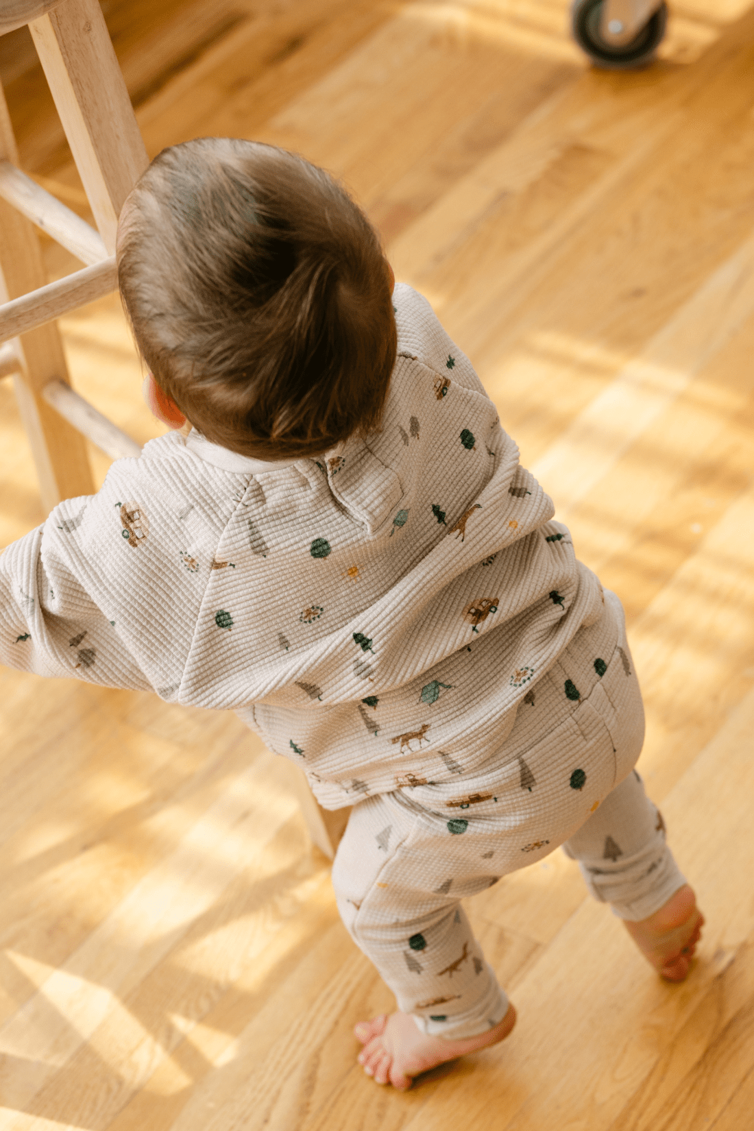Organic Cotton Waffle Leggings in Camping - Blissfully Lavender BoutiqueDear Hayden