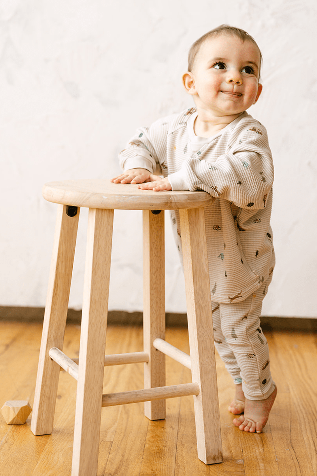 Organic Cotton Waffle Leggings in Camping - Blissfully Lavender BoutiqueDear Hayden