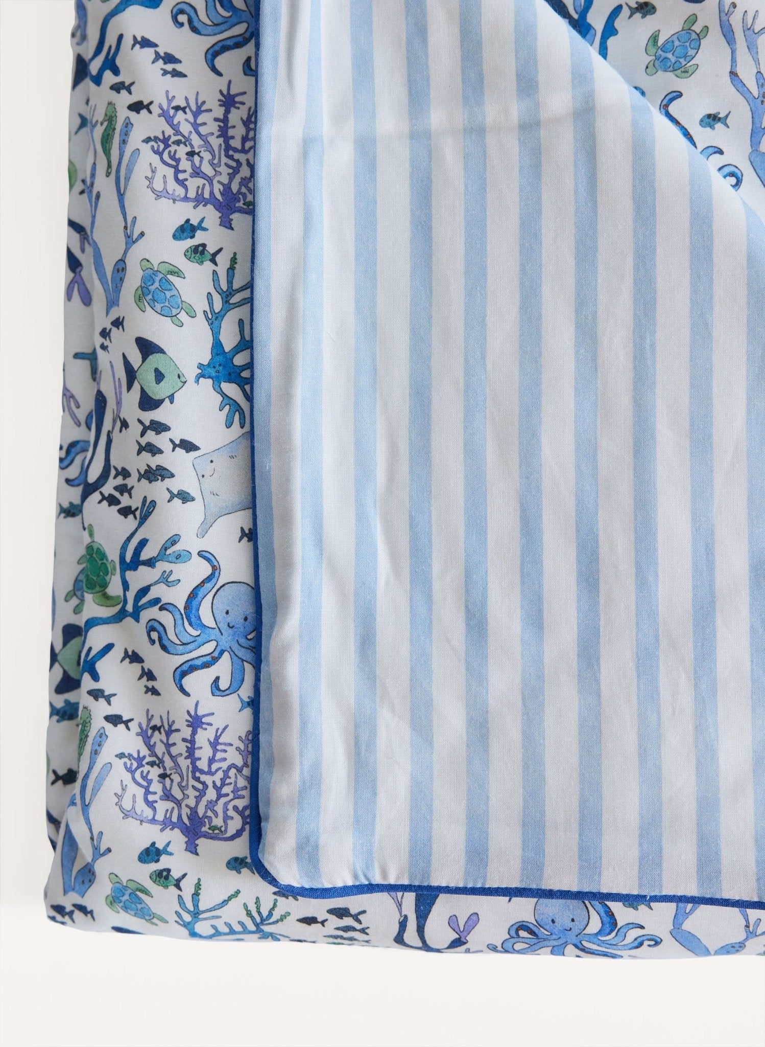 Organic Crib Quilt - Blissfully Lavender BoutiqueTimo & Violet