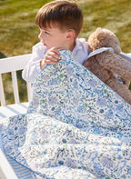 Organic Crib Quilt - Blissfully Lavender BoutiqueTimo & Violet