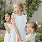 Organic Flutter Sleeve Open Back Dress - Blissfully Lavender BoutiqueHope & Henry