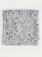 Organic Foxy Forest Shawl Blanket - Blissfully Lavender BoutiqueTimo & Violet