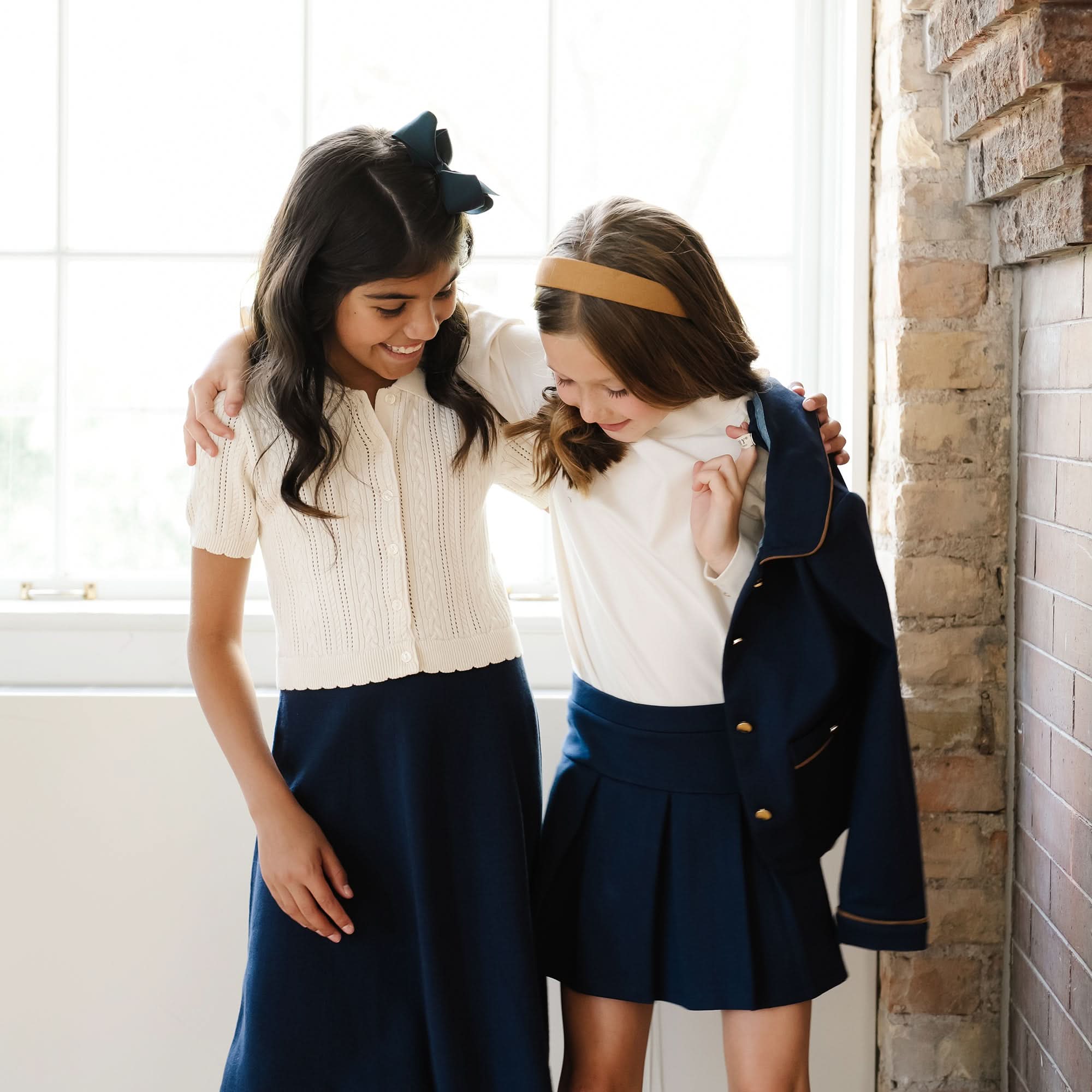 Organic French Schoolgirl Sweater Dress - Blissfully Lavender BoutiqueHope & Henry