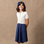Organic French Schoolgirl Sweater Dress - Blissfully Lavender BoutiqueHope & Henry