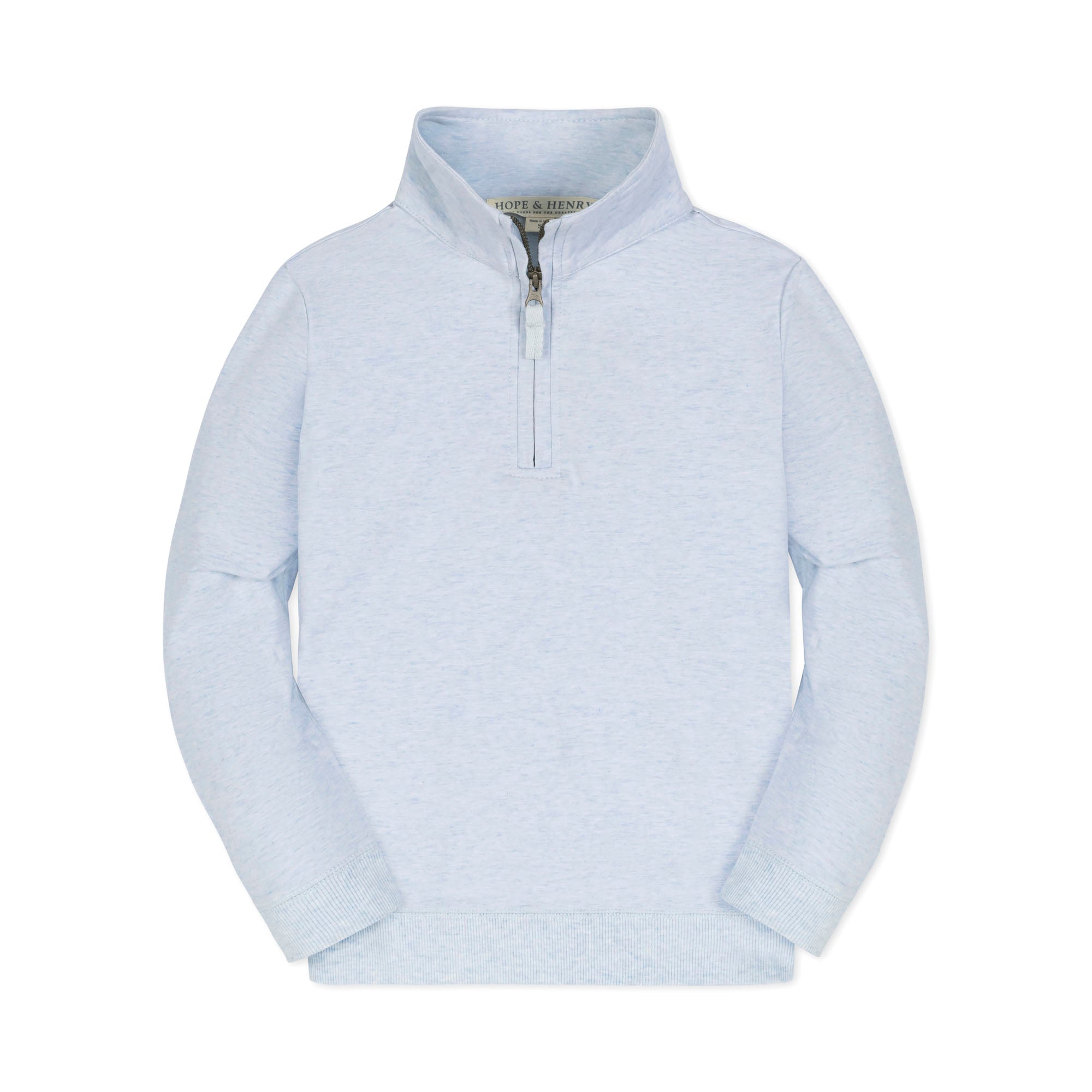 Organic French Terry Half - Zip - Blissfully Lavender BoutiqueHope & Henry