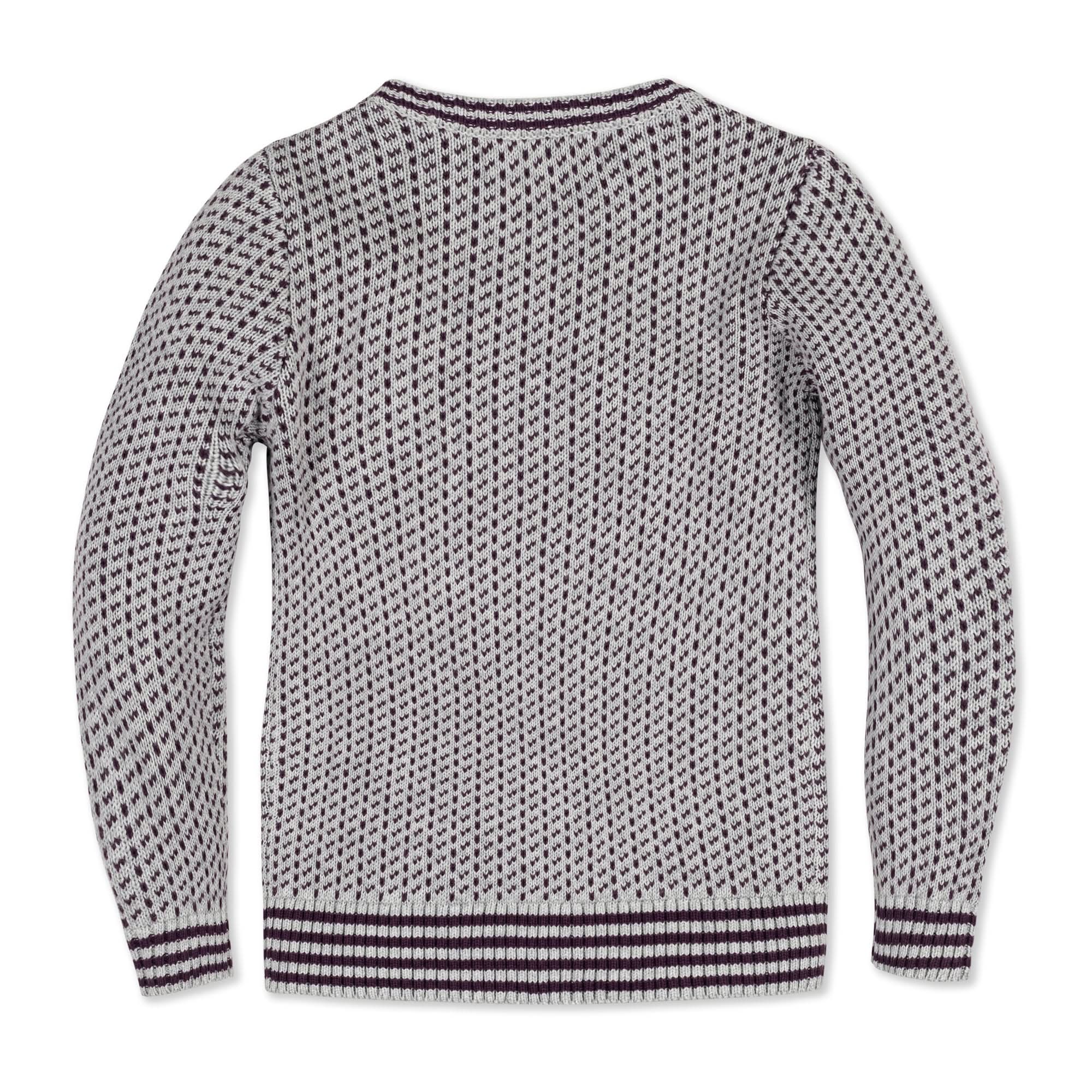 Organic Intarsia Crew Neck Sweater - Blissfully Lavender BoutiqueHope & Henry