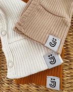 Organic Jumpsuit | Latte