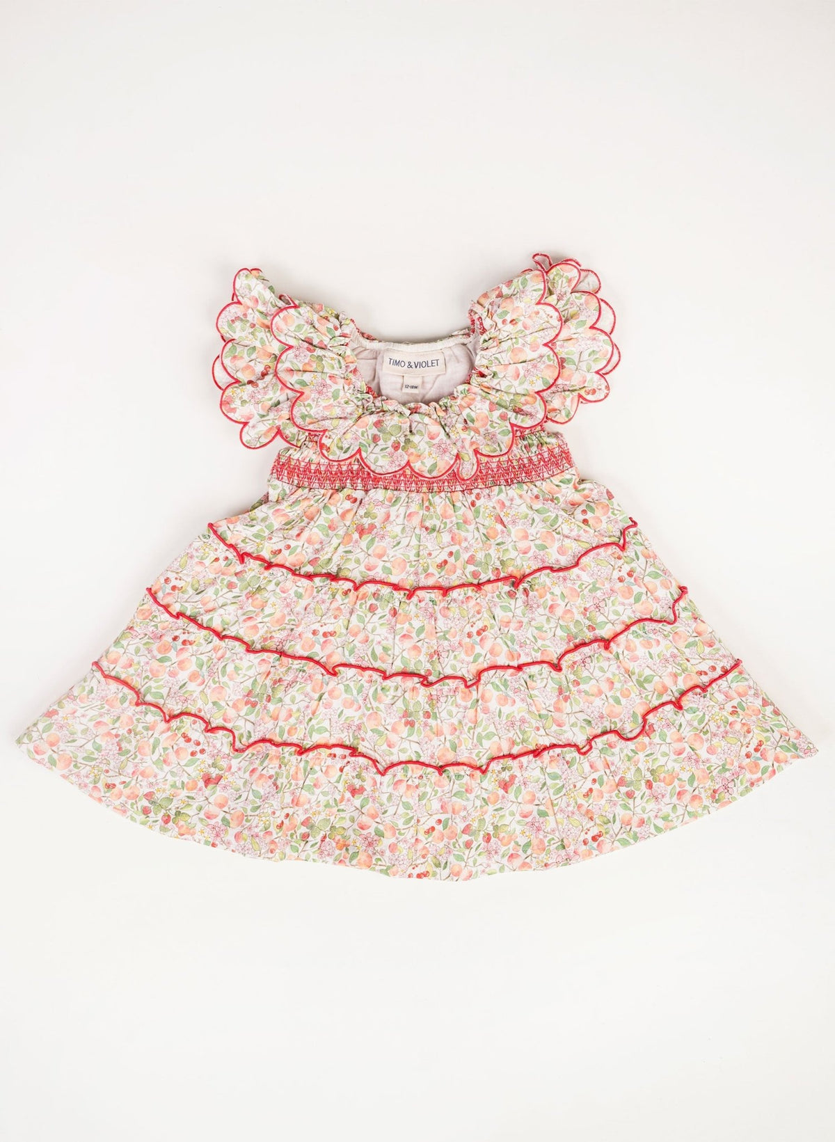 Organic Mimi Smocked Dress - Blissfully Lavender BoutiqueTimo & Violet