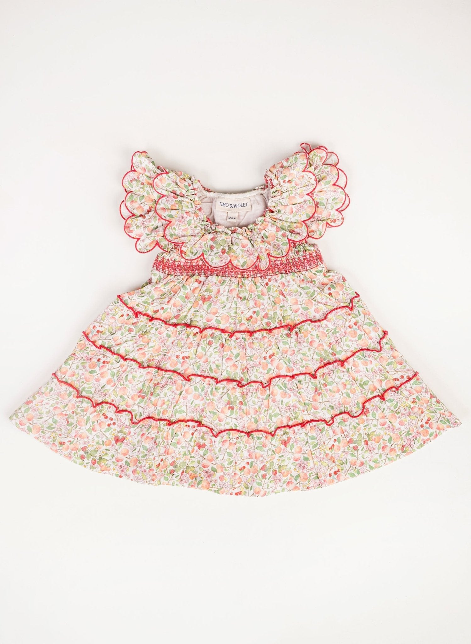 Organic Mimi Smocked Dress - Blissfully Lavender BoutiqueTimo & Violet