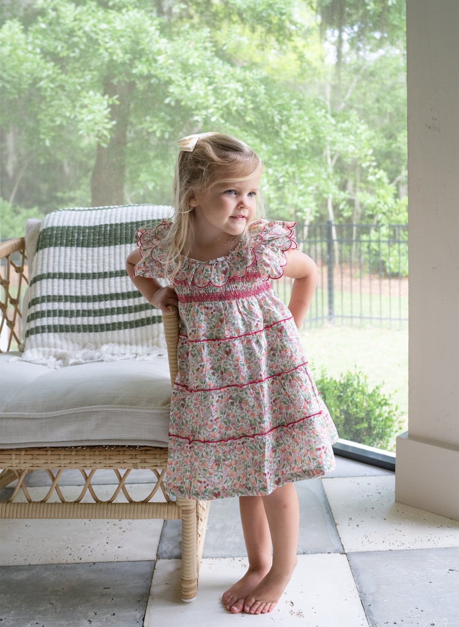 Organic Mimi Smocked Dress - Blissfully Lavender BoutiqueTimo & Violet