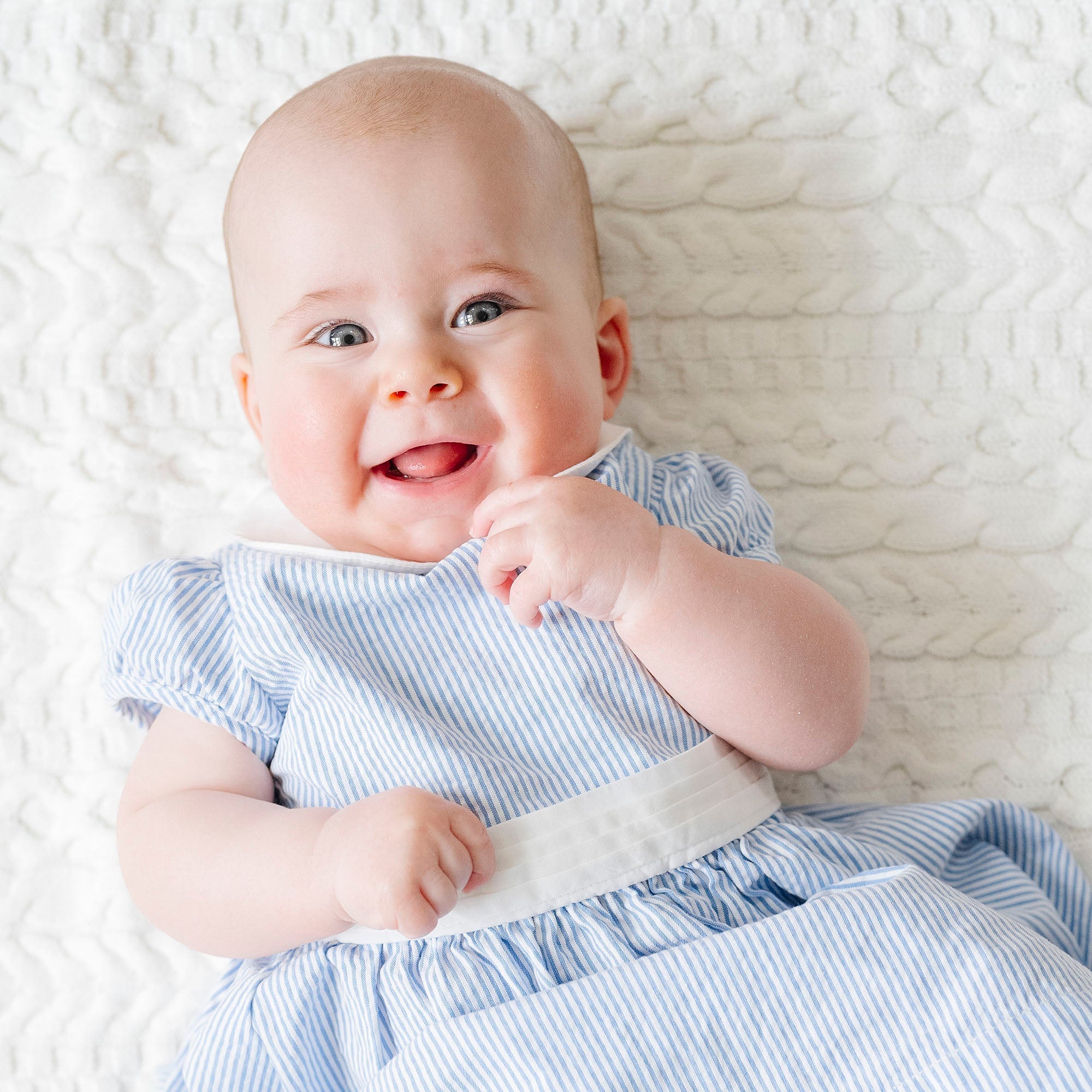 Organic Peter Pan Collar Baby Dress - Blissfully Lavender BoutiqueHope & Henry