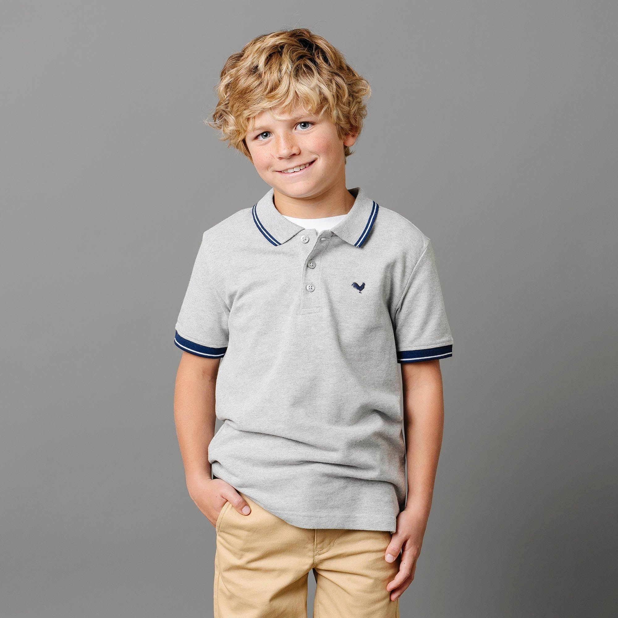 Organic Pique Polo - Blissfully Lavender BoutiqueHope & Henry