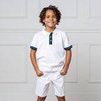 Organic Pique Polo - Blissfully Lavender BoutiqueHope & Henry