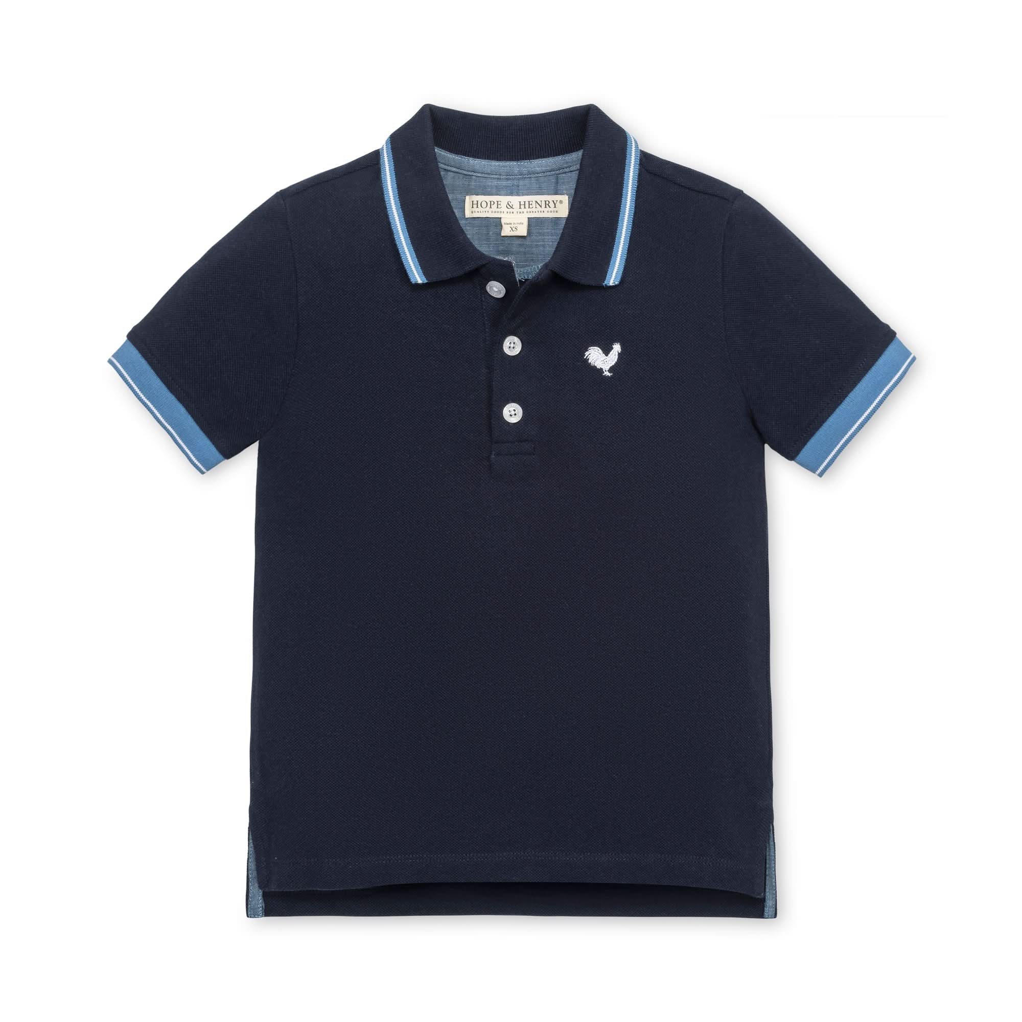 Organic Pique Polo - Blissfully Lavender BoutiqueHope & Henry