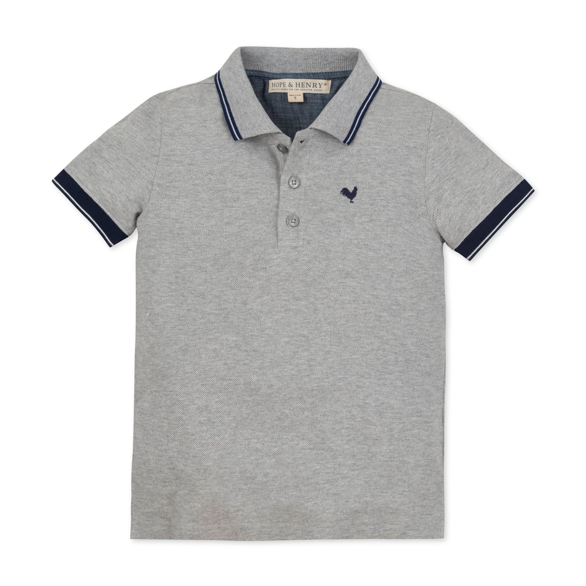 Organic Pique Polo - Blissfully Lavender BoutiqueHope & Henry